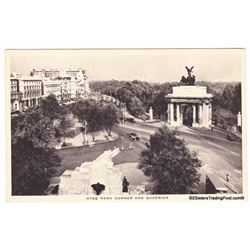 Hyde Park Corner & Quadriga London, England UK  Mid 1900's