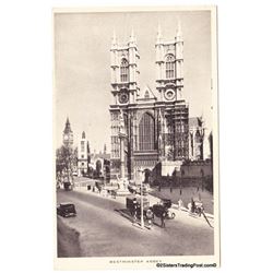 Westminster Abby London, England UK  Early to Mid 1900's