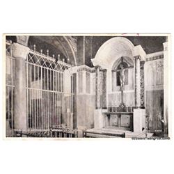 Westminster Cathedral Altar St. Andrews Chapel London, England UK  Mid 1900's