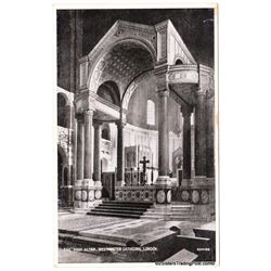 Westminster Cathedral The High Altar London, England UK  Mid 1900's