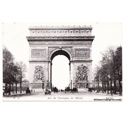 Famous Monument  Paris, France Early 1900's
