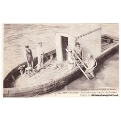 Dock Diver  Saint-Nazaire, France Early to Mid 1900's