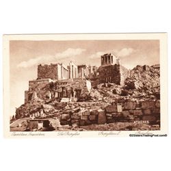 Acropolis  Athens, Greece Early 1900's
