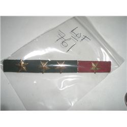 VINTAGE MILITARY *RARE-WWII* RIBBONS WITH 4 TOTAL BRASS STARS!! RIBBONS CAME OUT OF SAFE BOX!!