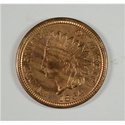 1864 INDIAN HEAD CENT MS-64