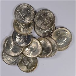 ( 13 ) GEM BU 1947 WASHINGTON QUARTERS, HARD TO FIND!