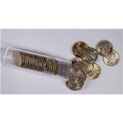 ( 38 ) GEM BU 1947-S ROOSEVELT DIMES, CHOICE!!