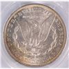 Image 3 : 1889 MORGAN DOLLAR, PCGS MS-65+ GORGEOUS RAINBOW COLORS! 66 BID IS $900.00