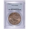 Image 1 : 1926-S PEACE SILVER DOLLAR, PCGS MS-65  RARE!!!