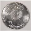 Image 2 : 1986 AMERICAN SILVER EAGLE, PCI MS-70 BOOKS FOR $800.00