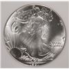 Image 2 : 1987 AMERICAN SILVER EAGLE, PCI MS-70 PERFECT RARE!!  BOOKS FOR $2500.00