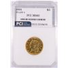 Image 1 : 1834 CLASSIC HEAD $5.00 GOLD, PCI MS-62