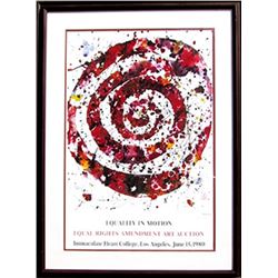 Sam Francis, Equality in Motion, Poster