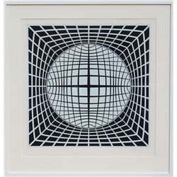 Victor Vasarely, Ter-Ur, Serigraph