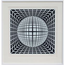 Victor Vasarely, Ter-Ur, Serigraph