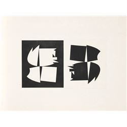 Victor Vasarely, Untitled, Etching