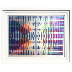 Yaacov Agam, Untitled II, Agamograph