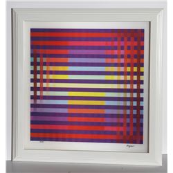 Yaacov Agam, Untitled III, Agamograph