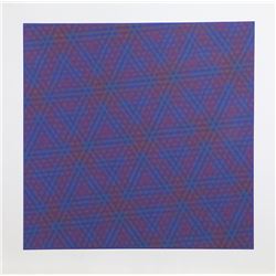 Josef Levi, Purple, Silkscreen