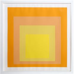 Josef Albers, Interaction of Color: Homage to the Square, Silkscreen