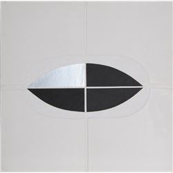 Amadeo Gabino, Untitled 2 - Silver Quadrant, Collage Multiple