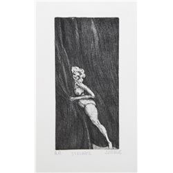 James Kearns, Stripper, Etching