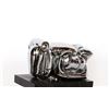 Image 2 : Miguel Berrocal, Mini-Maria, Nickel Plated 23 Element Puzzle Sculpture