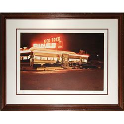 John Baeder, Tick Tock Diner, Serigraph