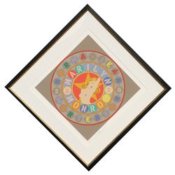 Robert Indiana, Marilyn from the American Dream Portfolio, Serigraph