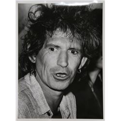 Rita Barros, Keith Richards at the Chelsea Hotel, Photograph