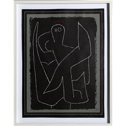 Paul Klee, Wachsamer Engel (Guardian Angel), Lithograph