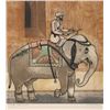 Image 1 : Arun Bose, Elephant Ride, Aquatint Etching