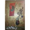 Image 1 : Lebadang, Vase and Red Banner, Poster