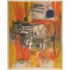 Image 1 : Paul Guiramand, Man in Wagon, Lithograph