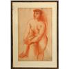 Image 1 : Remo Farruggio, Nude - II, Pastel Drawing