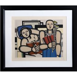 Fernand Leger, La Lecture, Lithograph