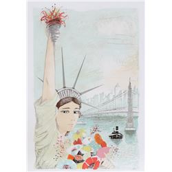 Charles Levier, Miss New York City, Lithograph