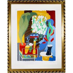 Jacob Lawrence, Supermarket-Flora, Silkscreen