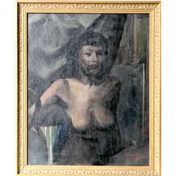 George Nick, Nude, Oil Painting