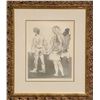 Image 1 : Raphael Soyer, Holding Hands, Etching