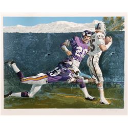 Merv Corning, NFL Super Bowl XI, Lithograph