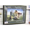 Image 1 : FRAMED JOHN DEERE TRACTOR PRINT