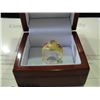 Image 2 : 1.08CARAT PINK QUARTZ SILVER AND GOLD RING SET WITH 2 DIAMONDS, INCLUDES $250 CERTIFICATE