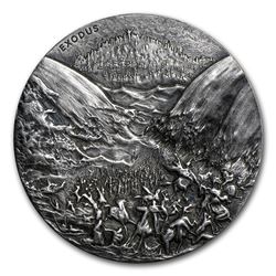 2 oz Silver Coin - Biblical Series (Exodus)