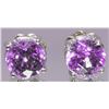 Image 1 : Pink Sapphire Earrings