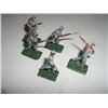 Image 1 : VINTAGE CIVIL WAR 5 TOTAL METAL TOY SOILDERS *CIVIL WAR CONFEDERATE* !! SOILDERS CAME OUT OF SAFE BO