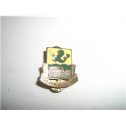 VINTAGE WWII EXTREMELY RARE PIN BACK MTEAL BADGE *199TH ARMORY* VALUE $52.00+!! PIN BACK CAME OUT OF