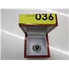 Image 3 : Sterling Silver custom made Green Malachite ring