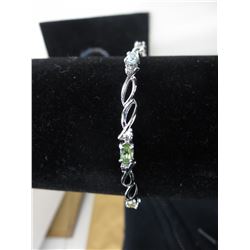 Sterling Silver & Diamond tennis bracelet