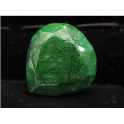 Huge 83 CT pear cut Green Emerald stone